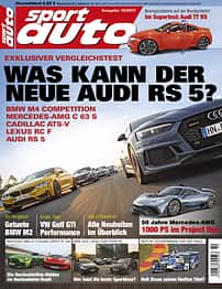 Neues Heft sport auto, sport auto 10/2017, Heftvorschau