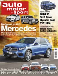 Neues Heft auto motor und sport, Ausgabe 23/2017, Heftvorschau