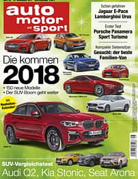 Neues Heft auto motor und sport, Ausgabe 25/2017, Heftvorschau
