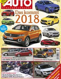 Neues Heft AUTOStrassenverkehr, Ausgabe 01/2018, Heftvorschau