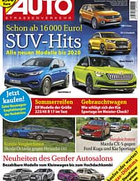 Neues Heft Auto Straßenverkehr 08/2018 Titel