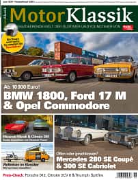 MKL Motor Klassik Heft 06/2018 Cover
