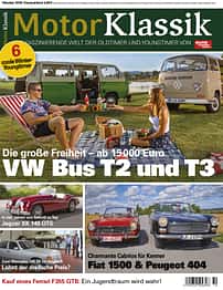 MKL Motor Klassik Heft 10/2018 Cover