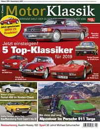 MKL Motor Klassik Heft 02/2019 Cover