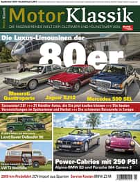 Motor Klassik 09/2020 Titel