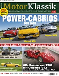 Motor Klassik Titel 08/2021