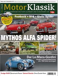 Motor Klassik 01/2022 Titel