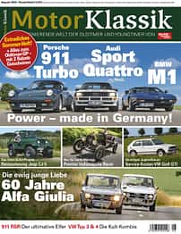 Motor Klassik 08/2022 Titel