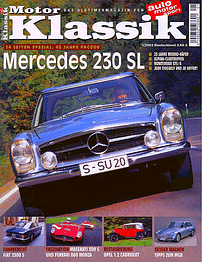 Titel Motor Klassik, Heft 01/2003