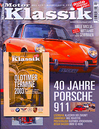 Titel Motor Klassik, Heft 04/2003