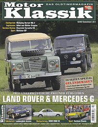 Titel Motor Klassik, Heft 10/2007