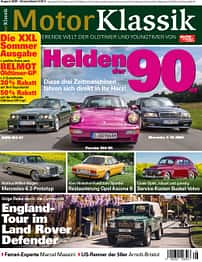 Motor Klassik 08/2025 Titel