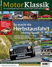 Motor Klassik - Hefttitel, Titel 10/2011