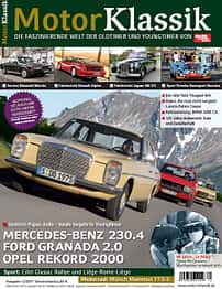Motor Klassik - Hefttitel, Titel  12/2011