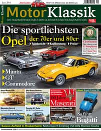 Hefttitel 06/2014 Motor Klassik