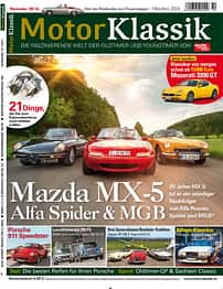 Hefttitel 10/2014 Motor Klassik