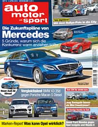 auto motor und sport 8 / 2015 Titel
