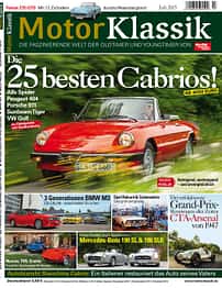 Motor Klassik 07/2015 Heftinhalt