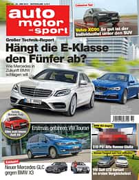 auto motor und sport, Heft 14 / 2015, Titel, Vorschau
