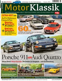 Heftinhalt Motor Klassik 08/2015