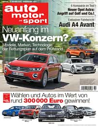 Neues Heft auto motor und sport, Heft 22/2015, Vorschau, Preview