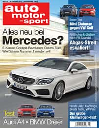 Neues Heft, auto motor und sport 23/2015, Heftvorschau, Preview