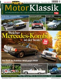 Motor Klassik Heftinhalt Ausgabe 12/2015