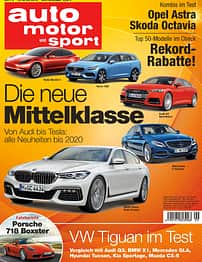 Neues Heft auto motor und sport, Ausgabe 09/2016, Vorschau, Preview