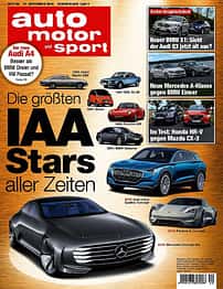 Neues Heft, auto motor und sport, Ausgabe 20/2015, Vorschau, Preview
