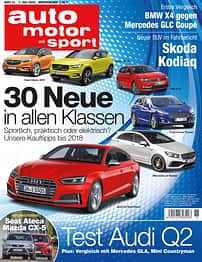 Neues Heft auto motor und sport, Ausgabe 15/2016, Vorschau, Preview