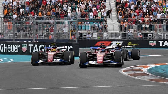 Leclerc vs. Hamilton - Ferrari - Formel 1  - GP Miami 2025