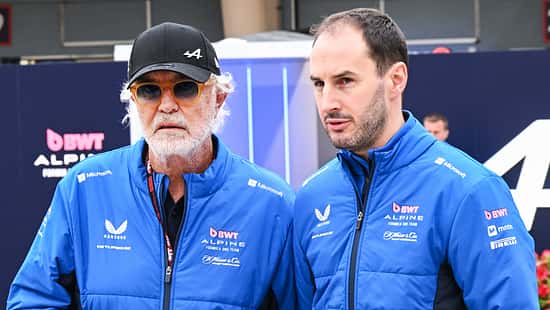 Flavio Briatore & Oliver Oakes - F1-Test Bahrain 2025