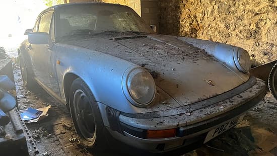 Porsche 911 3.2 Carrera Coupe (1989) Barnfind