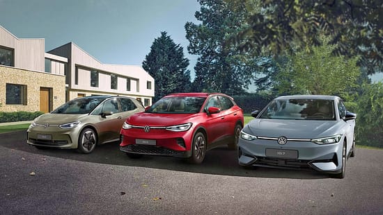 07/2025 Gruppenbild VW ID.3 ID.4 ID.7