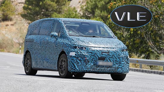 Erlkönig Mercedes VLE