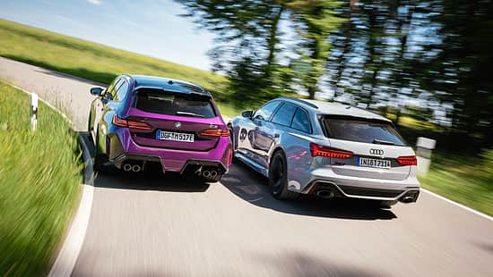 BMW M5 Touring und Audi RS6 Avant Performance