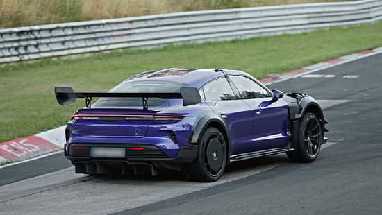 Erlkönig Porsche Taycan Turbo GT4 RS