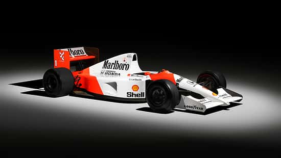 Ayrton Senna - McLaren-Honda - McLaren MP4/6-1 - Formel 1 - Saison 1991