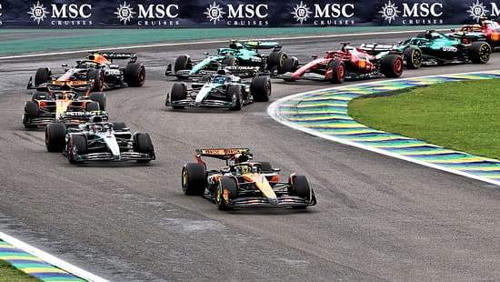 Lando Norris - McLaren - Formel 1 - GP Brasilien 2025