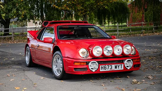 Ford RS200 S (1990) Gruppe B Straßenauto Rosso Red