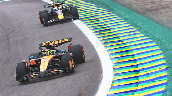 Lando Norris - McLaren - Max Verstappen - Red Bull - GP Brasilien 2025 - São Paulo - Formel 1