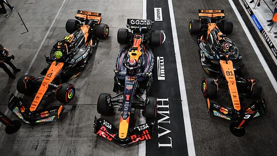 Verstappen, Norris & Piastri - Formel 1 - GP Abu Dhabi 2025