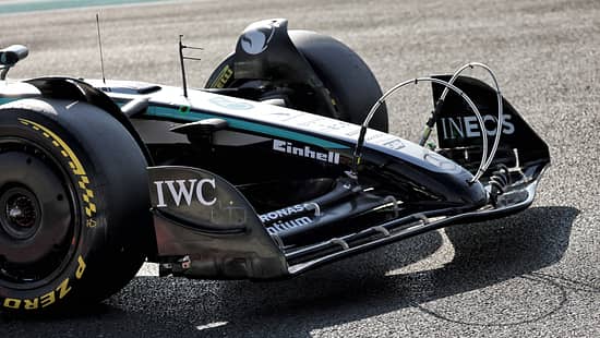 Mercedes - Frontflügel-DRS - GP Abu Dhabi 2025