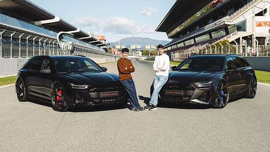 Audi RS6 Alex und Marc Marquez