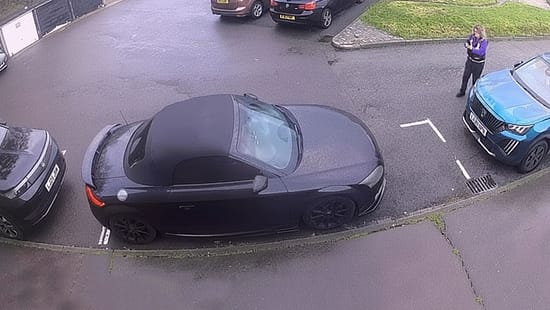 Parken GB Behindertenparkplatz