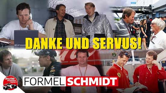 Michael Schmidt verabschiedet sich