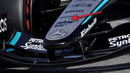 Mercedes - Nase  - Barcelona - F1-Test 2026