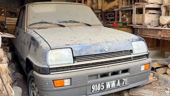 Renault 5 Barnfind