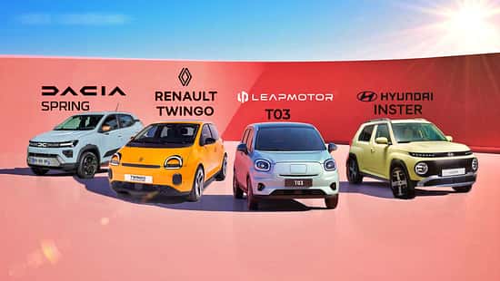 Dacia Spring, Renault Twingo, Leapmotor t03, Hyundai Inster