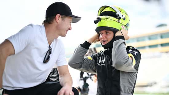 IndyCar - Ryan Briscoe - Mick Schumacher - RLL - Test Homestead-Miami
